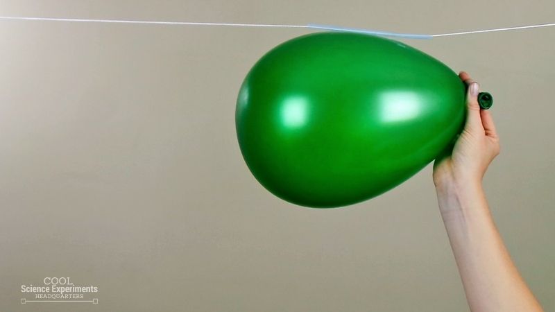 Balloon Rocket Science Experiment