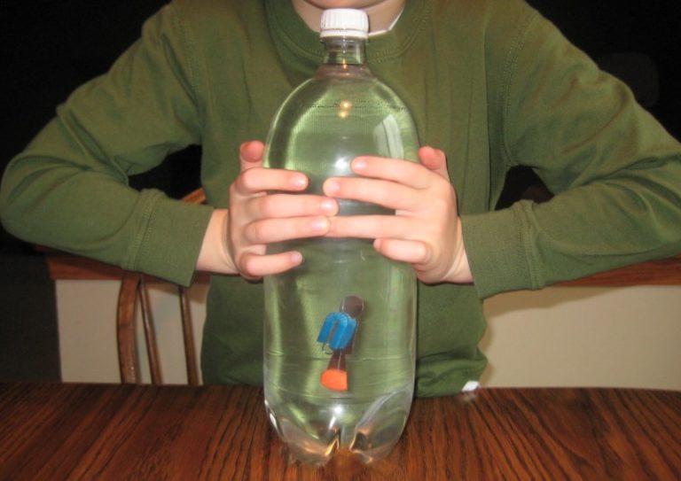Bottle Diver Science Experiment A Scuba Diver in a Bottle