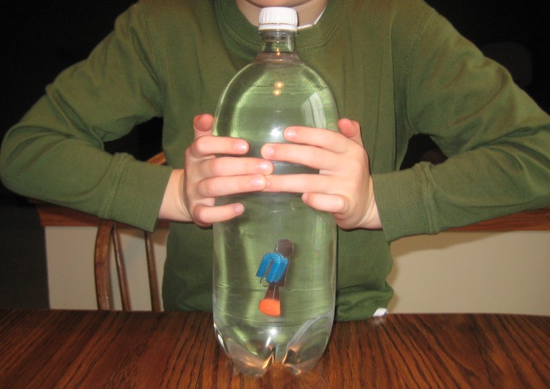 Bottle Diver Science Experiment – A Scuba Diver in a Bottle