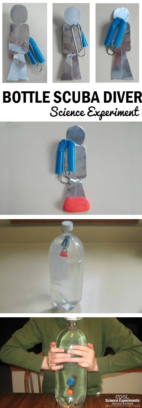 Bottle Diver Science Experiment Steps
