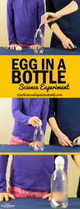 Egg in a Bottle Experiment Steps
