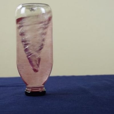 Tornado in a Bottle Science Experiment