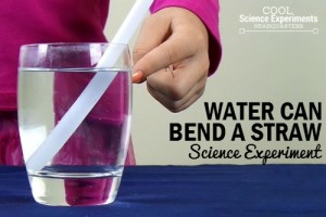 Can Water Bend a Straw Experiment