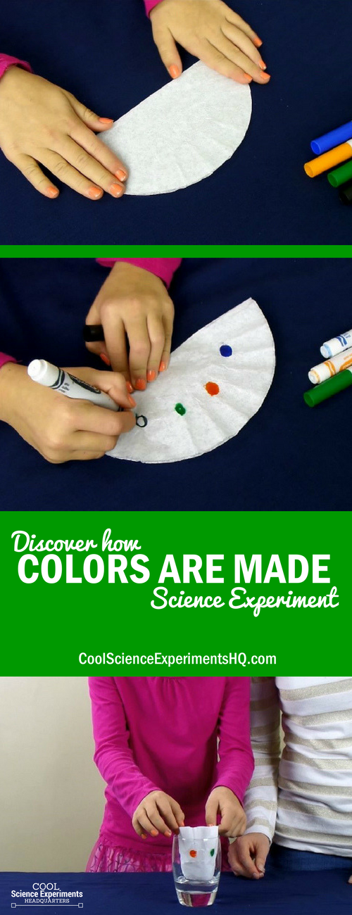 How Colors are Made Science Experiment