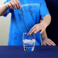 How to Pick Up Ice with a String Science Experiment