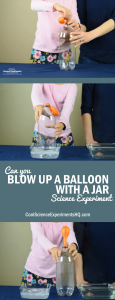 How to Blow Up a Balloon with a Jar Experiment Steps