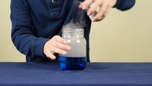 Make a Cloud in a Jar Science Experiment