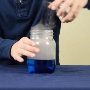 Make a Cloud Form in a Jar Science Experiment