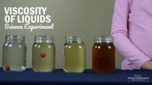 Viscosity of Liquids Science Experiment