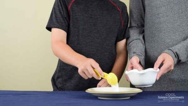 separate salt and pepper science experiment