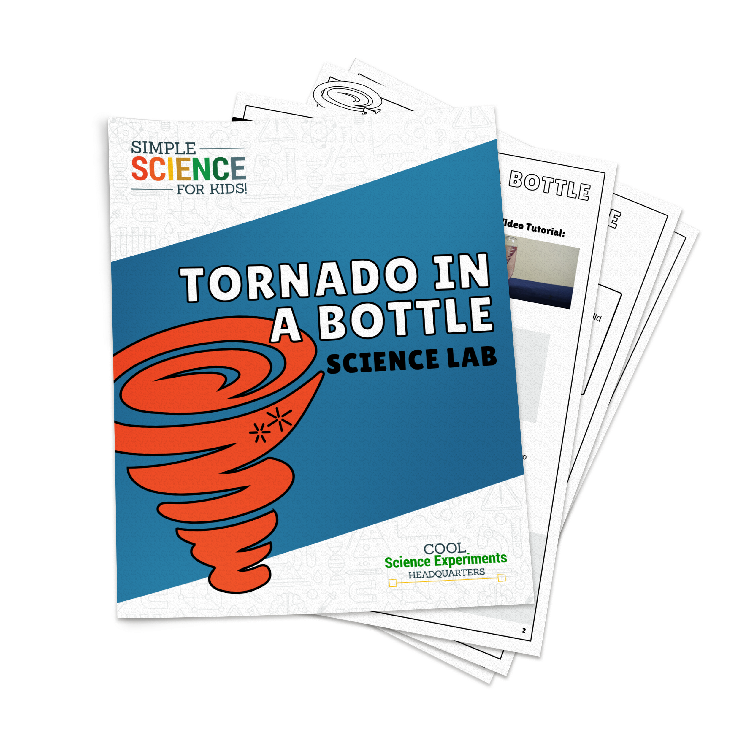 Pet Tornado Maker : Weather Science Toy : A storm in a Bottle