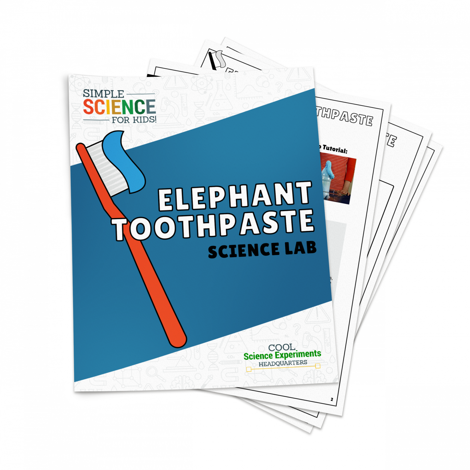 Elephant Toothpaste Science Experiment