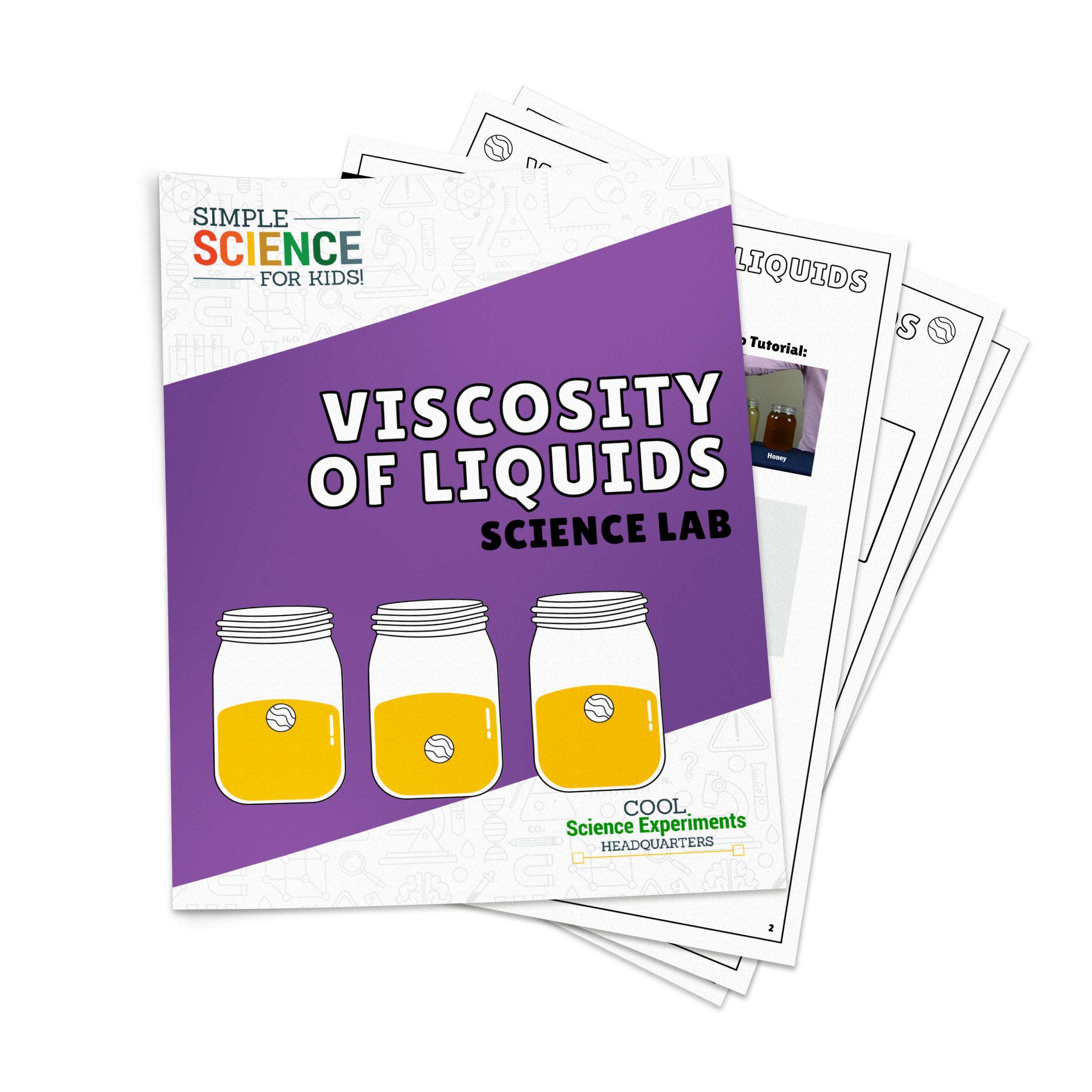 Viscosity of Liquids Science Lab Kit