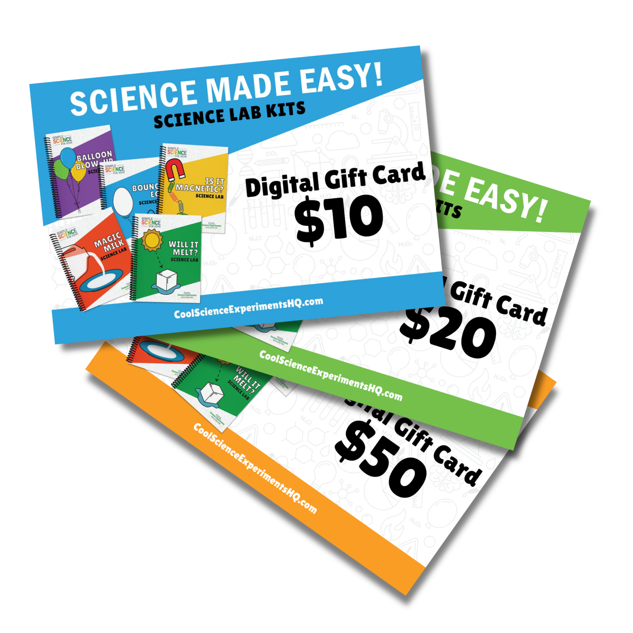 Gift Card Sale Cool Science Experiments Headquarters