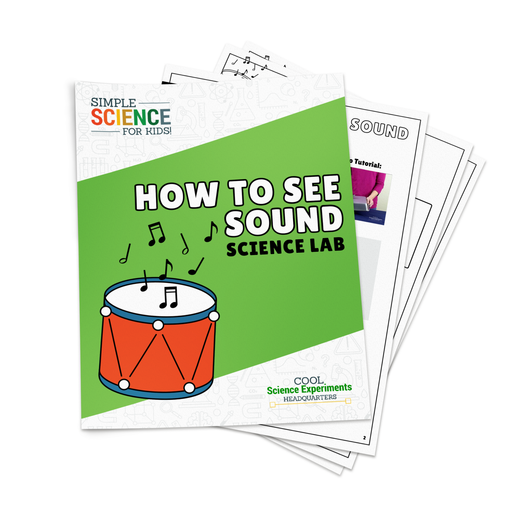 Sound Science Pictures How to See Sound Science Experiment