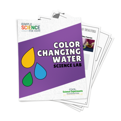 Color Changing Water Science Experiment